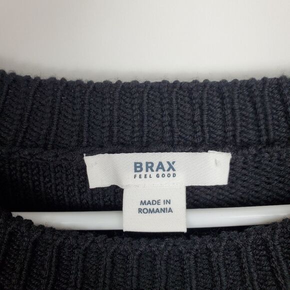 BRAX Feel Good RICK Wool Pullover Ribbed Knit Crew Neck Sweater Sweatshirt Mens - Picture 3 of 7